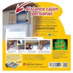 Aislante cajón de persianas